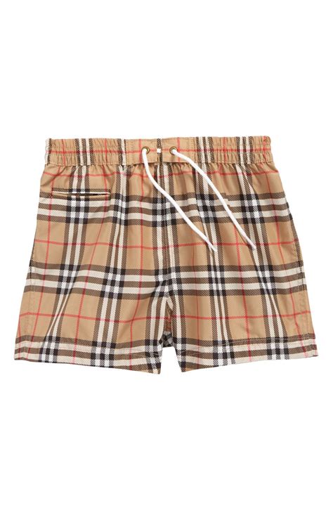 burberry swim trunks infant|Burberry bathing suits for boys.